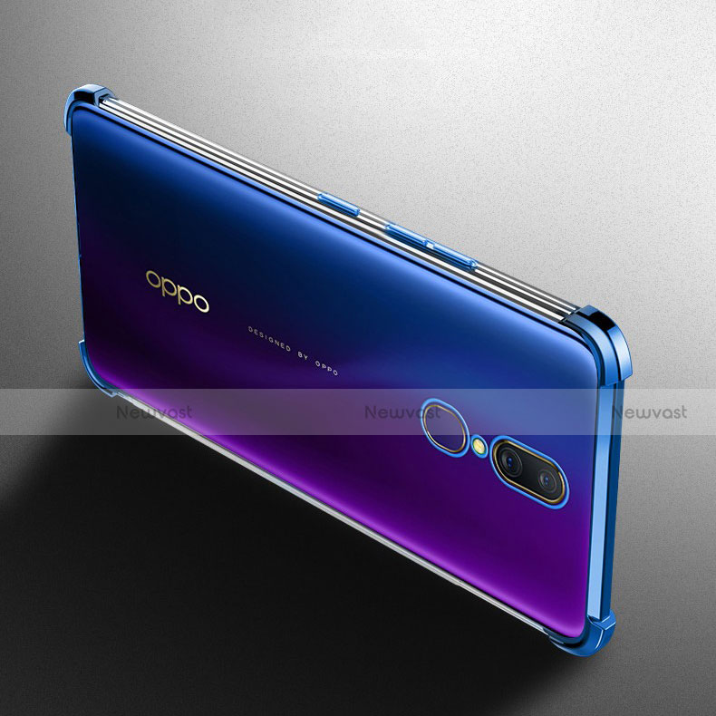 Ultra-thin Transparent TPU Soft Case Cover H01 for Oppo A9X