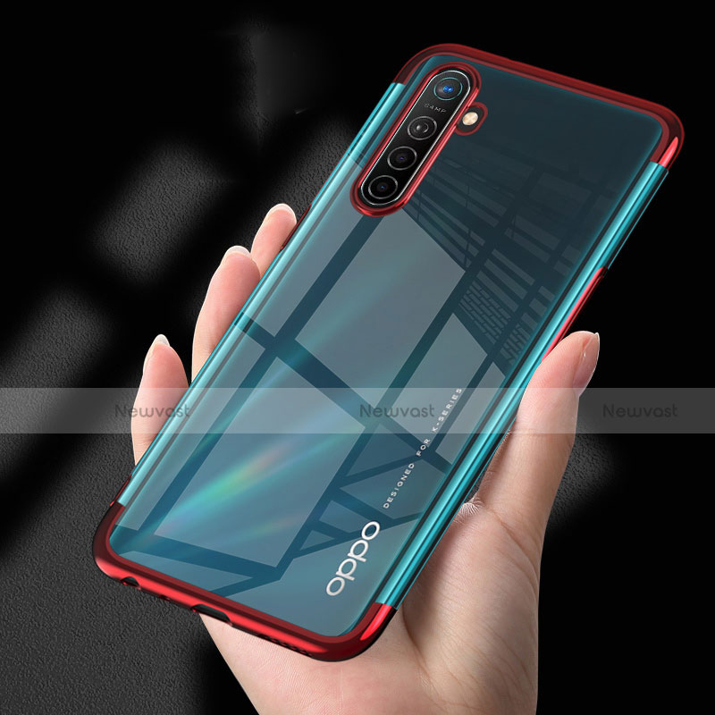 Ultra-thin Transparent TPU Soft Case Cover H01 for Oppo K5