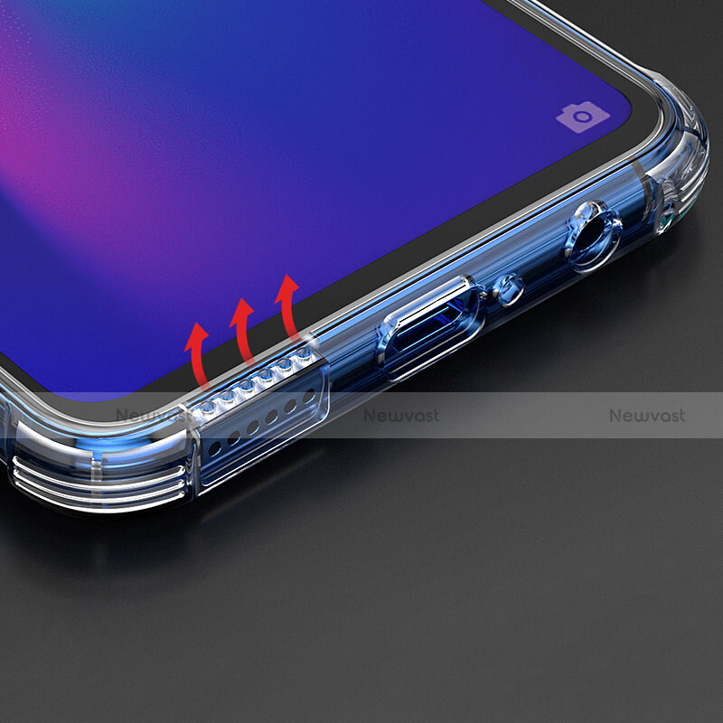 Ultra-thin Transparent TPU Soft Case Cover H01 for Oppo R17 Pro