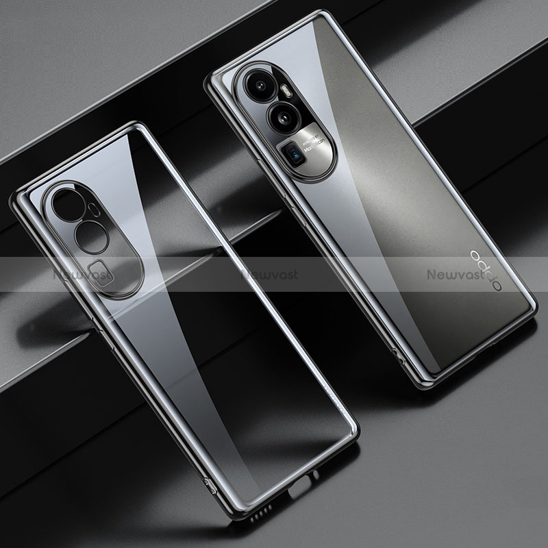 Ultra-thin Transparent TPU Soft Case Cover H01 for Oppo Reno10 Pro+ Plus 5G