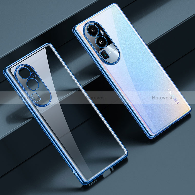 Ultra-thin Transparent TPU Soft Case Cover H01 for Oppo Reno10 Pro+ Plus 5G