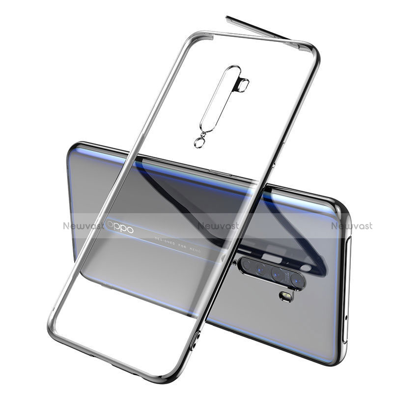 Ultra-thin Transparent TPU Soft Case Cover H01 for Oppo Reno2