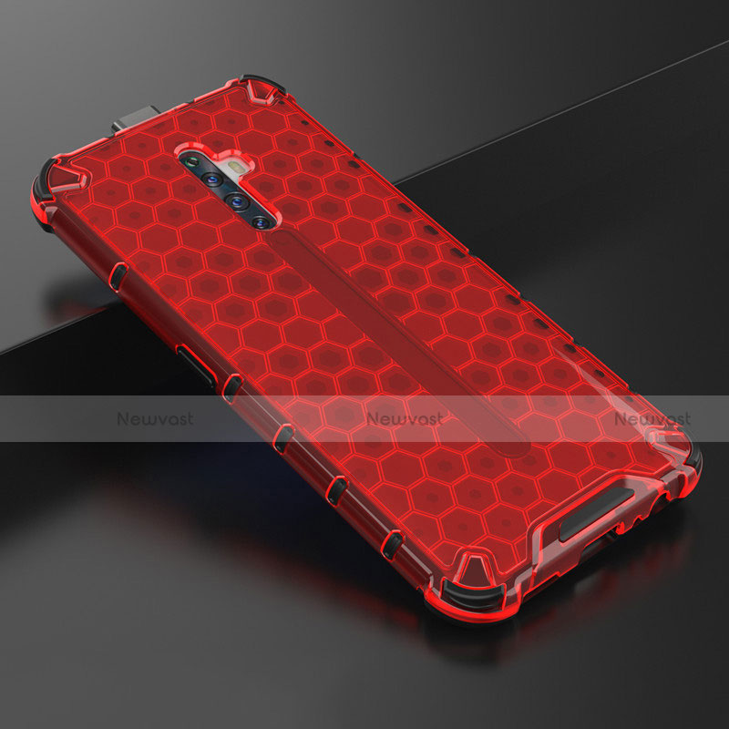 Ultra-thin Transparent TPU Soft Case Cover H01 for Oppo Reno2 Z