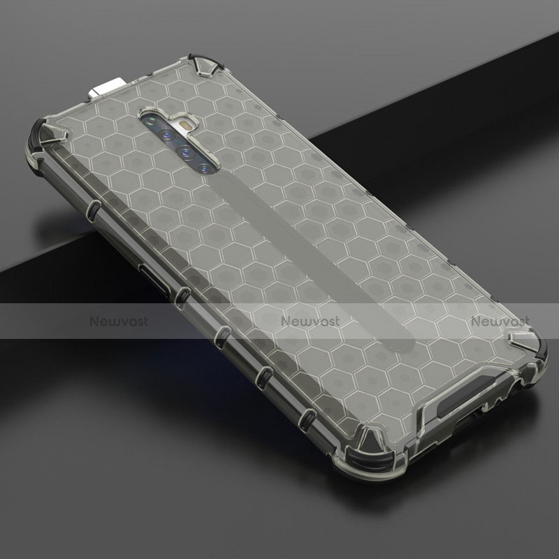 Ultra-thin Transparent TPU Soft Case Cover H01 for Oppo Reno2 Z