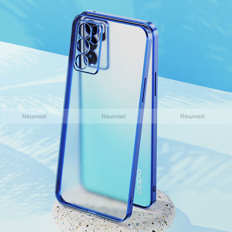 Ultra-thin Transparent TPU Soft Case Cover H01 for Oppo Reno6 Pro 5G India