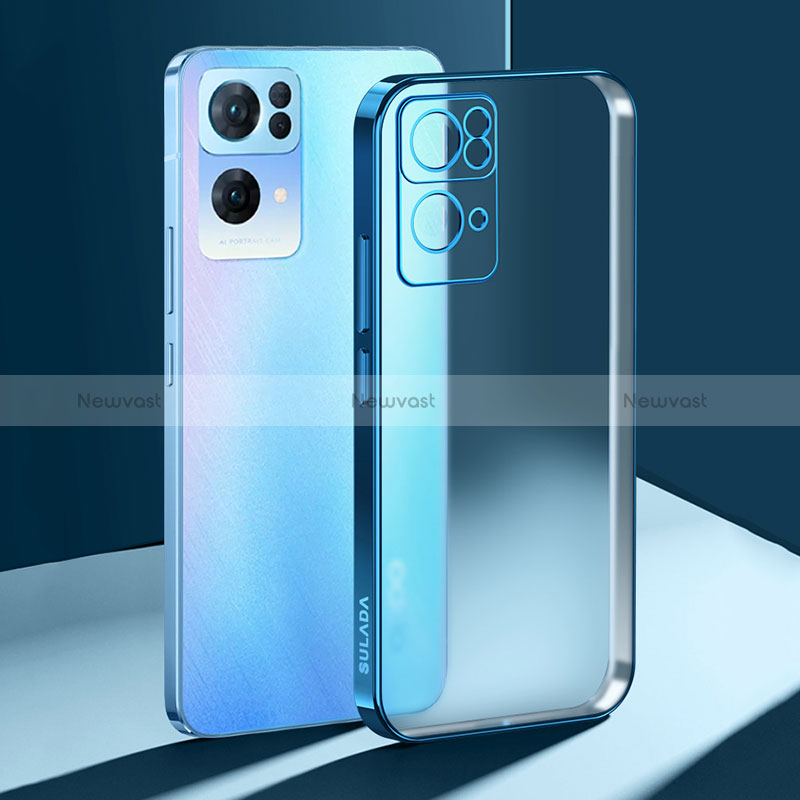 Ultra-thin Transparent TPU Soft Case Cover H01 for Oppo Reno7 Pro 5G