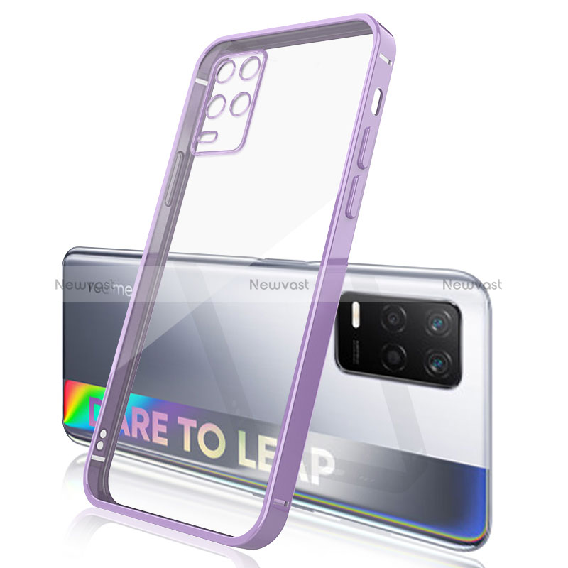 Ultra-thin Transparent TPU Soft Case Cover H01 for Realme 8 5G