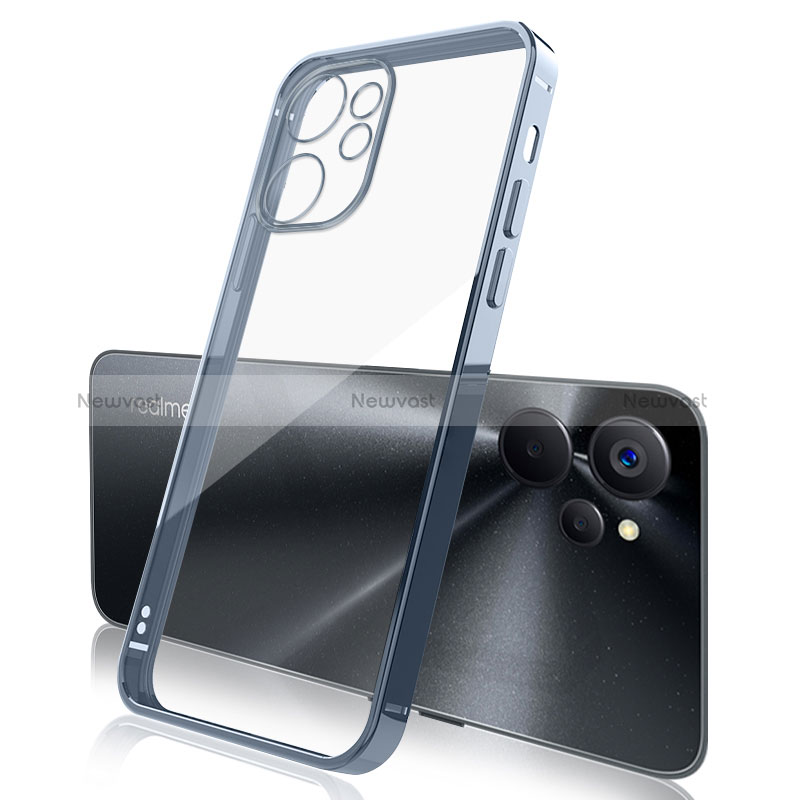 Ultra-thin Transparent TPU Soft Case Cover H01 for Realme 9i 5G
