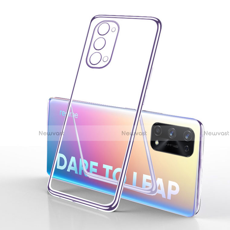 Ultra-thin Transparent TPU Soft Case Cover H01 for Realme V15 5G