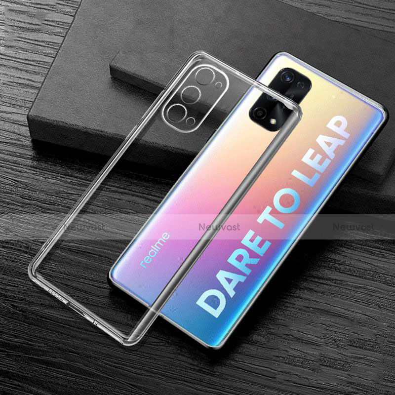 Ultra-thin Transparent TPU Soft Case Cover H01 for Realme V15 5G Clear