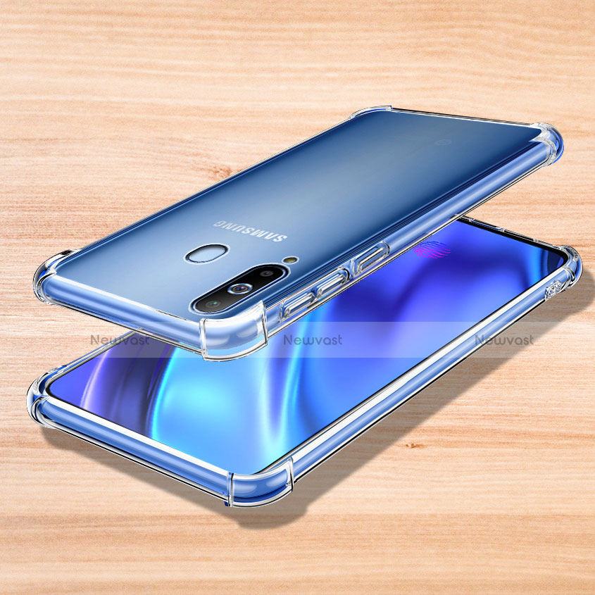 Ultra-thin Transparent TPU Soft Case Cover H01 for Samsung Galaxy A8s SM-G8870 Clear