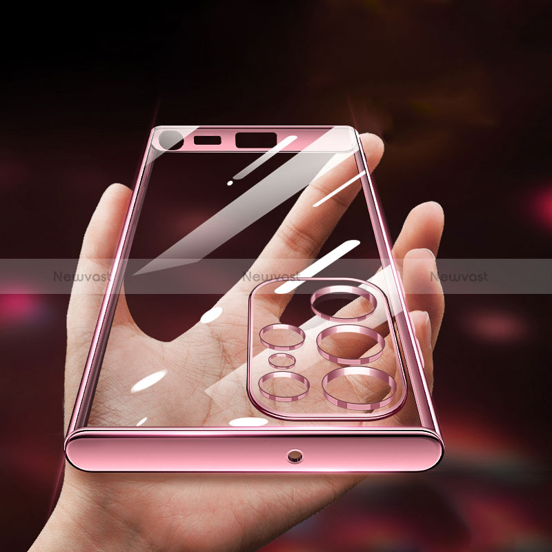 Ultra-thin Transparent TPU Soft Case Cover H01 for Samsung Galaxy S24 Ultra 5G