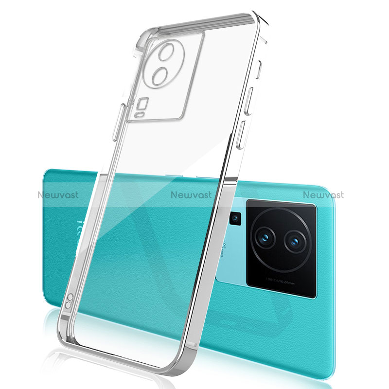 Ultra-thin Transparent TPU Soft Case Cover H01 for Vivo iQOO Neo7 SE