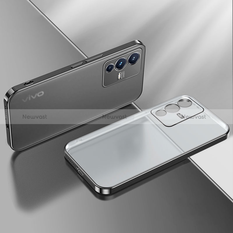 Ultra-thin Transparent TPU Soft Case Cover H01 for Vivo V23 5G