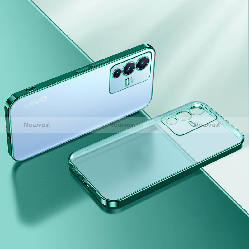 Ultra-thin Transparent TPU Soft Case Cover H01 for Vivo V23 Pro 5G