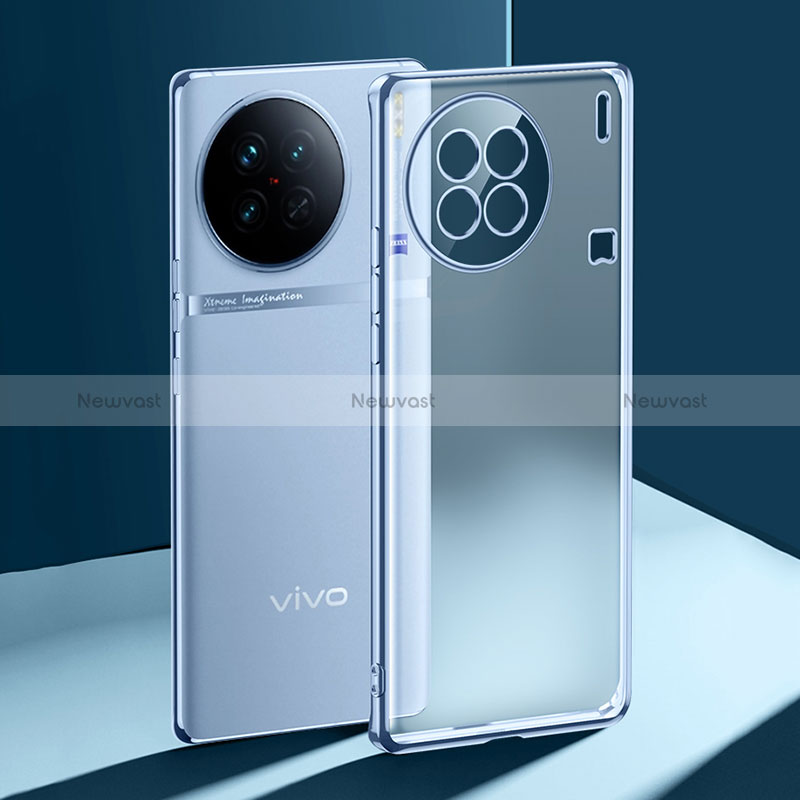 Ultra-thin Transparent TPU Soft Case Cover H01 for Vivo X90 Pro+ Plus 5G