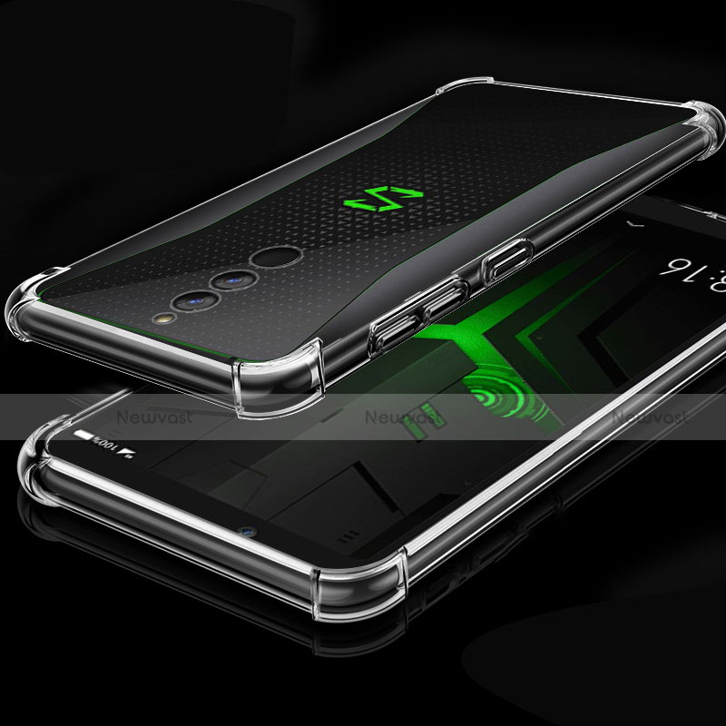 Ultra-thin Transparent TPU Soft Case Cover H01 for Xiaomi Black Shark Helo Clear