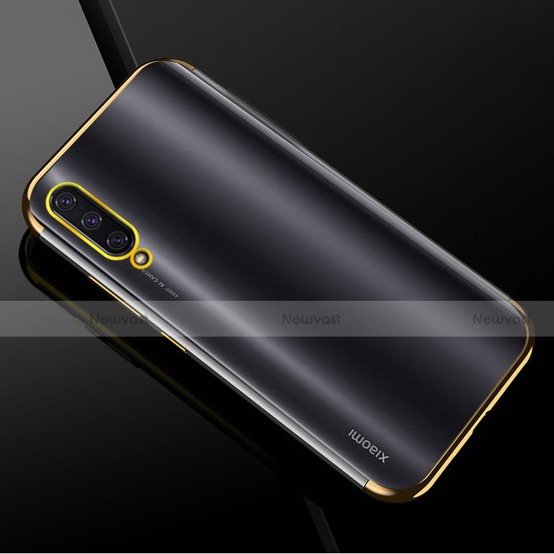 Ultra-thin Transparent TPU Soft Case Cover H01 for Xiaomi CC9e Gold