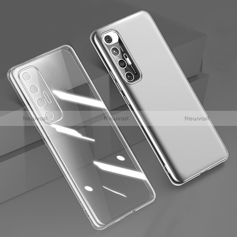 Ultra-thin Transparent TPU Soft Case Cover H01 for Xiaomi Mi 10S 5G