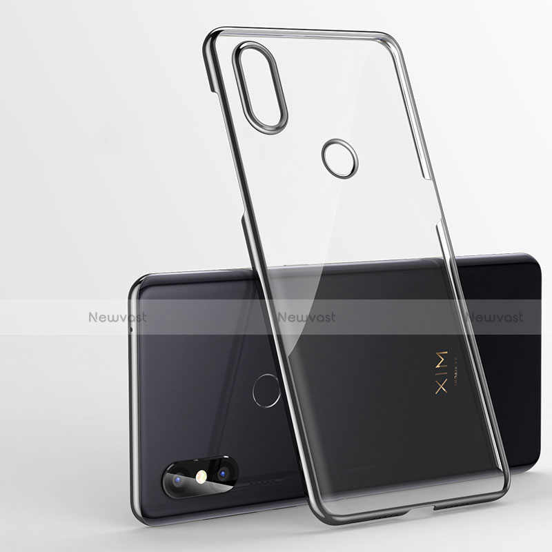 Ultra-thin Transparent TPU Soft Case Cover H01 for Xiaomi Mi Mix 3 Black