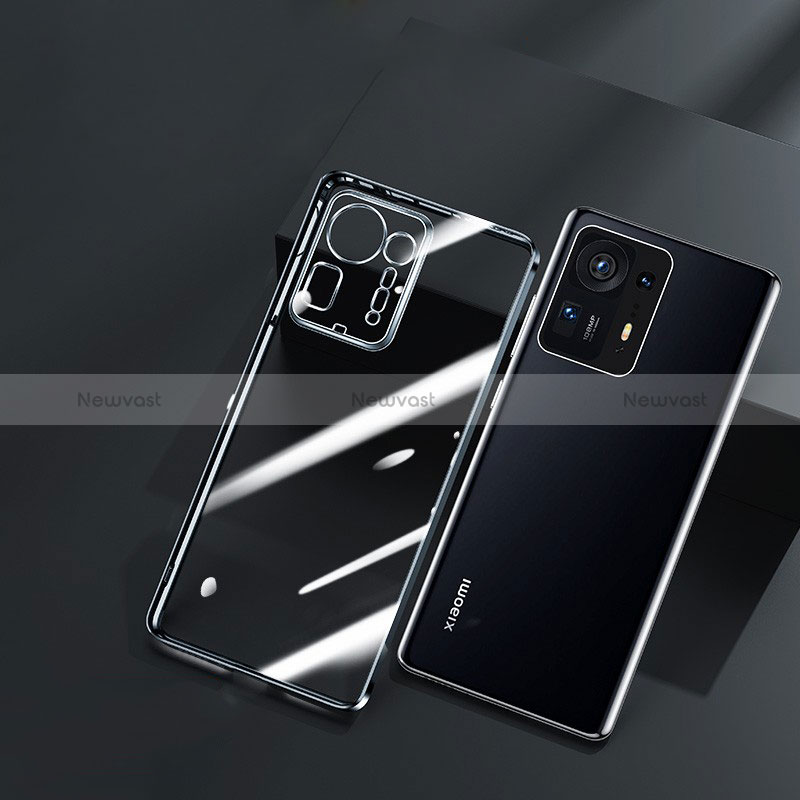 Ultra-thin Transparent TPU Soft Case Cover H01 for Xiaomi Mi Mix 4 5G Black