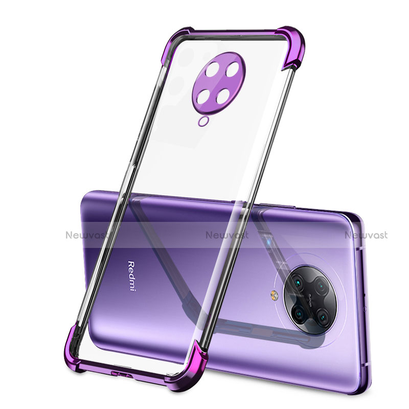 Ultra-thin Transparent TPU Soft Case Cover H01 for Xiaomi Poco F2 Pro