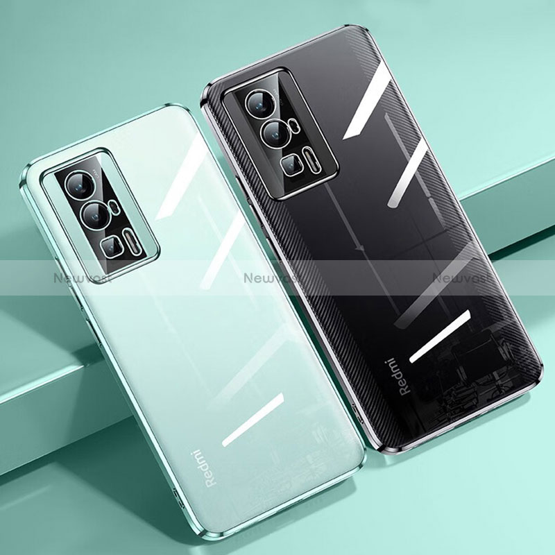 Ultra-thin Transparent TPU Soft Case Cover H01 for Xiaomi Poco F5 Pro 5G