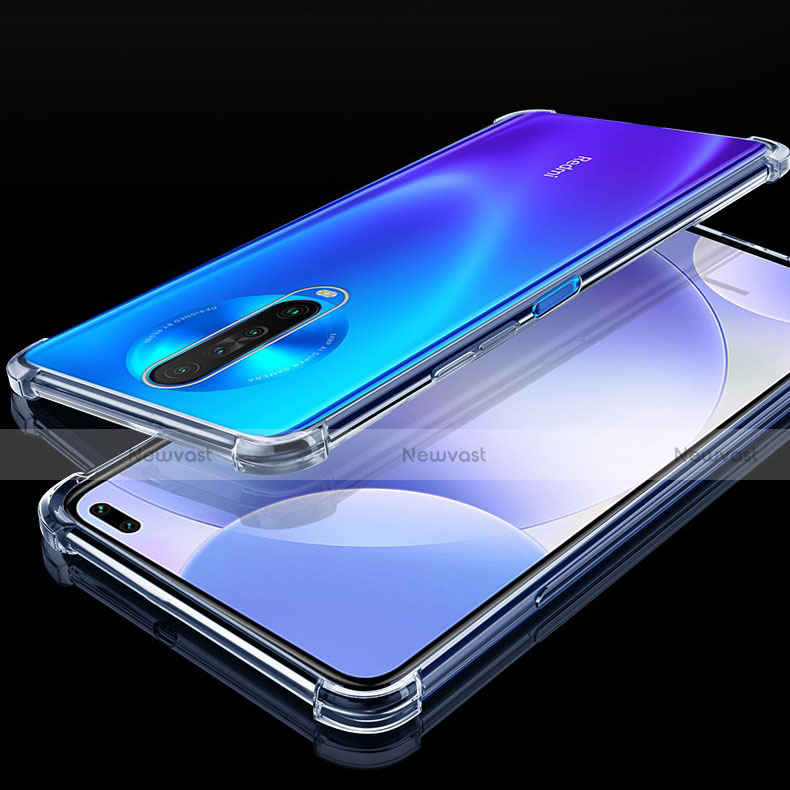 Ultra-thin Transparent TPU Soft Case Cover H01 for Xiaomi Poco X2 Clear