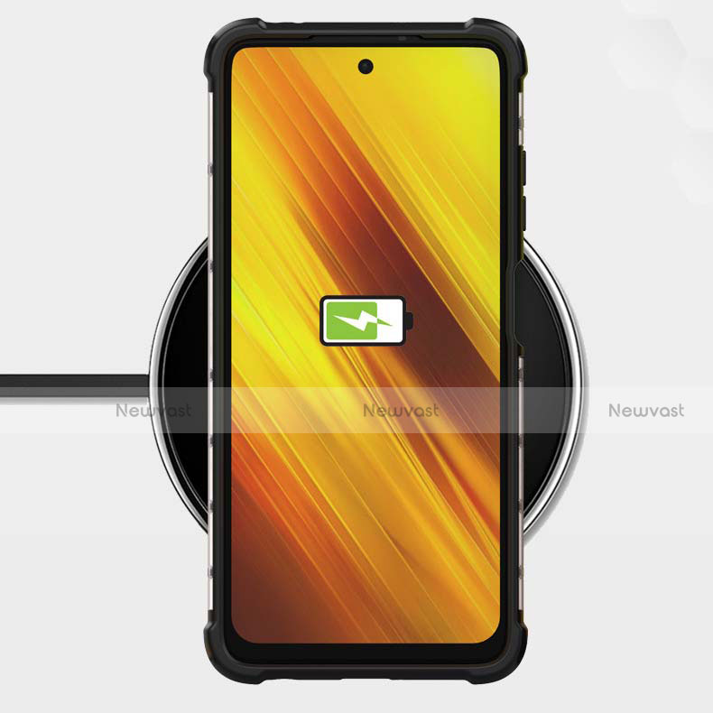 Ultra-thin Transparent TPU Soft Case Cover H01 for Xiaomi Poco X3 NFC