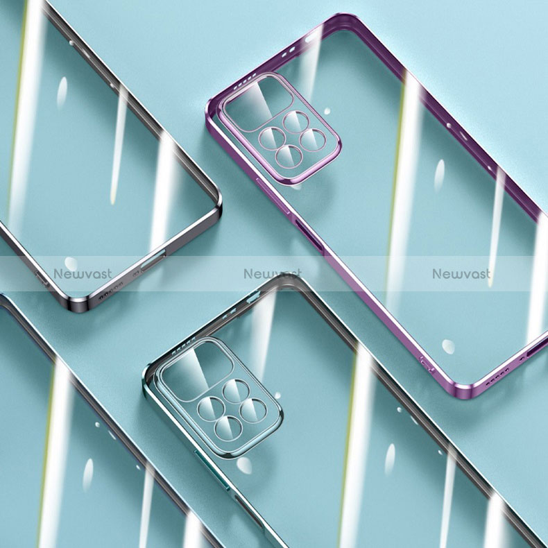Ultra-thin Transparent TPU Soft Case Cover H01 for Xiaomi Poco X4 NFC