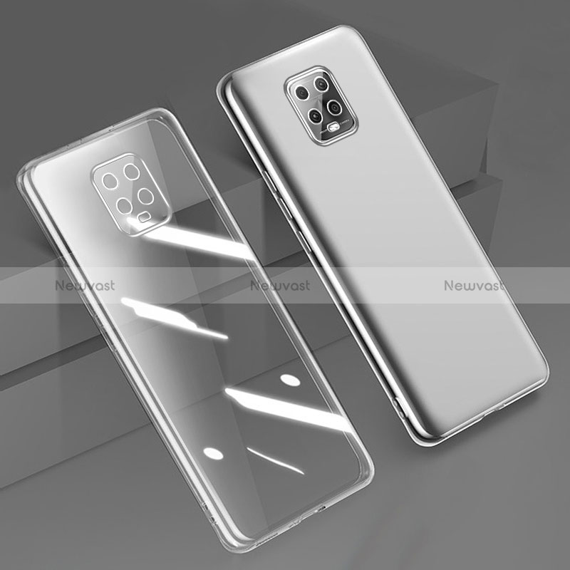 Ultra-thin Transparent TPU Soft Case Cover H01 for Xiaomi Redmi 10X Pro 5G Clear