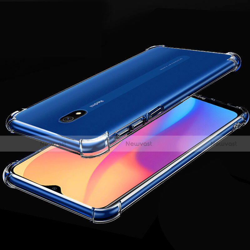 Ultra-thin Transparent TPU Soft Case Cover H01 for Xiaomi Redmi 8A