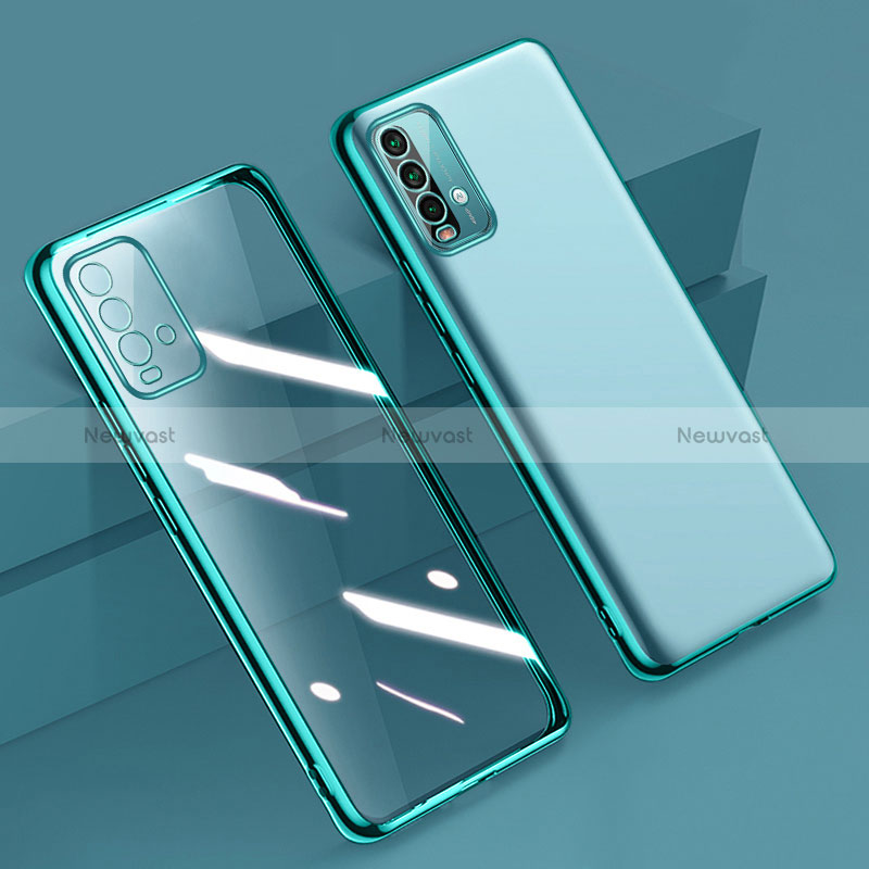 Ultra-thin Transparent TPU Soft Case Cover H01 for Xiaomi Redmi 9 Power