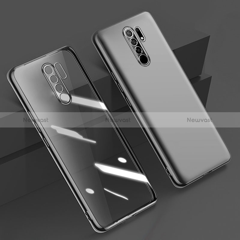 Ultra-thin Transparent TPU Soft Case Cover H01 for Xiaomi Redmi 9 Prime India