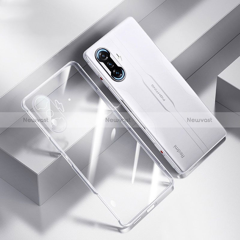 Ultra-thin Transparent TPU Soft Case Cover H01 for Xiaomi Redmi K40 Gaming 5G Clear