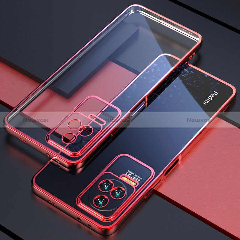 Ultra-thin Transparent TPU Soft Case Cover H01 for Xiaomi Redmi K50 5G