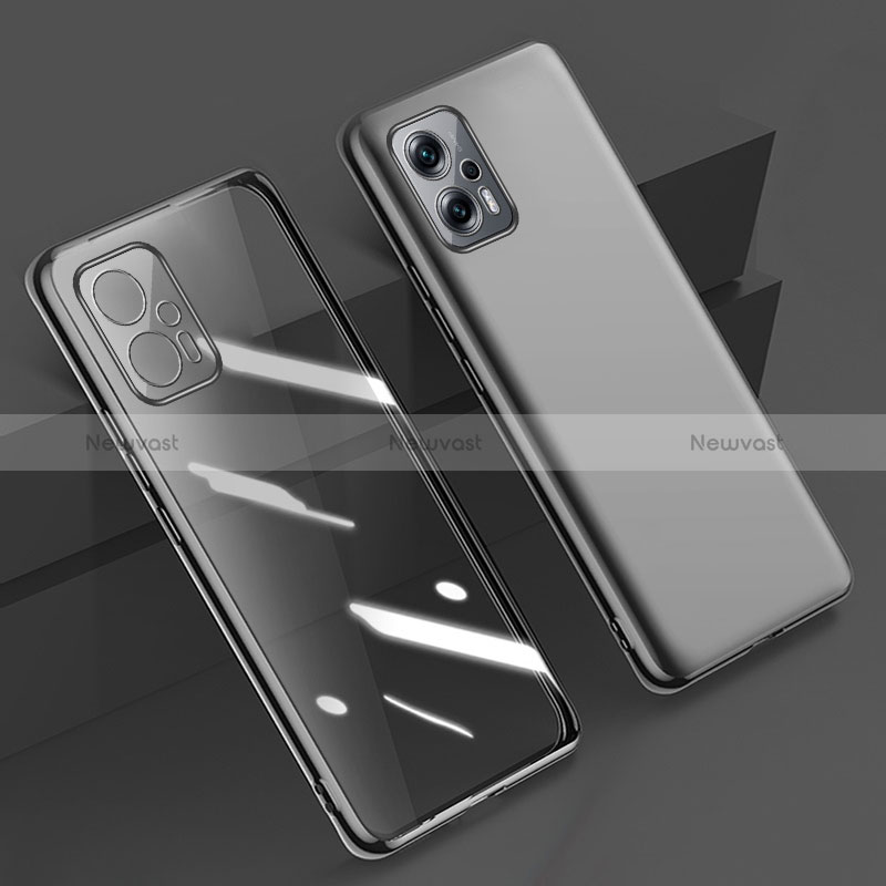 Ultra-thin Transparent TPU Soft Case Cover H01 for Xiaomi Redmi K50i 5G