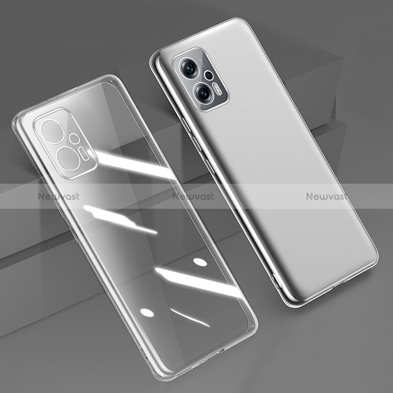 Ultra-thin Transparent TPU Soft Case Cover H01 for Xiaomi Redmi K50i 5G