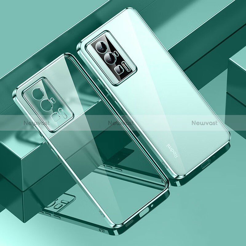 Ultra-thin Transparent TPU Soft Case Cover H01 for Xiaomi Redmi K60 5G