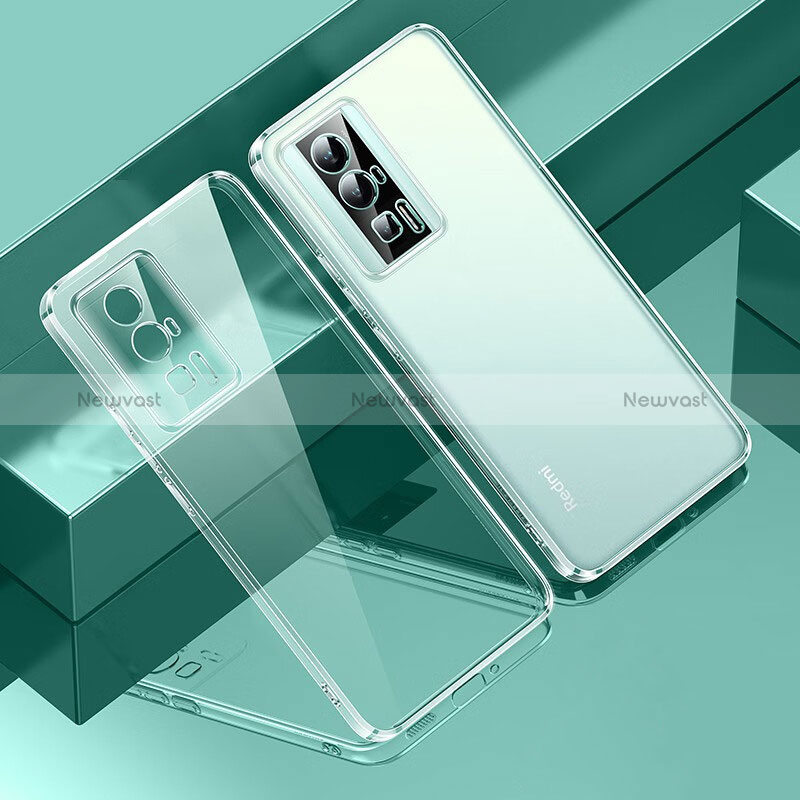 Ultra-thin Transparent TPU Soft Case Cover H01 for Xiaomi Redmi K60 Pro 5G