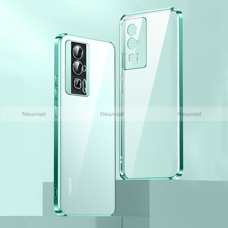 Ultra-thin Transparent TPU Soft Case Cover H01 for Xiaomi Redmi K60 Pro 5G