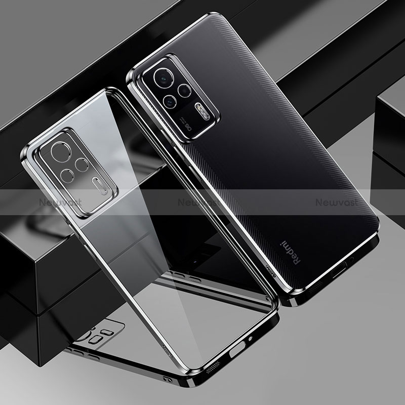 Ultra-thin Transparent TPU Soft Case Cover H01 for Xiaomi Redmi K60E 5G