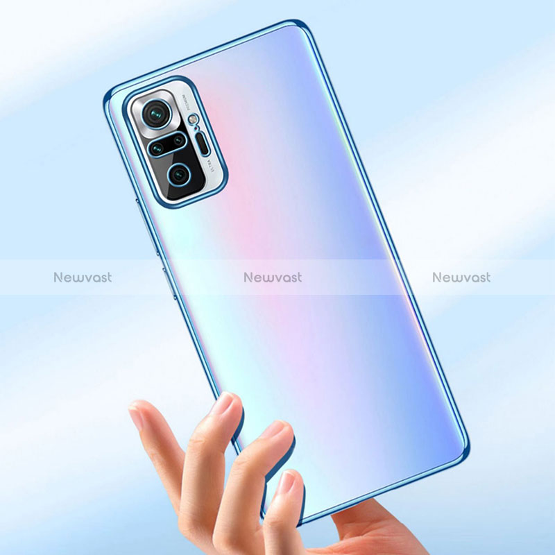 Ultra-thin Transparent TPU Soft Case Cover H01 for Xiaomi Redmi Note 10 Pro 4G