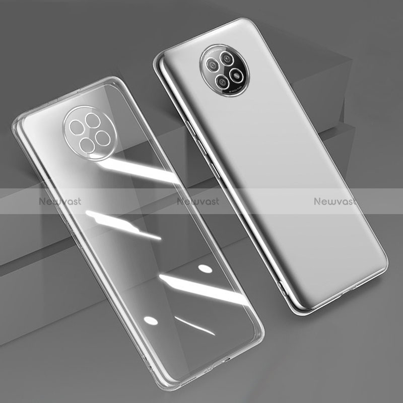 Ultra-thin Transparent TPU Soft Case Cover H01 for Xiaomi Redmi Note 9 5G