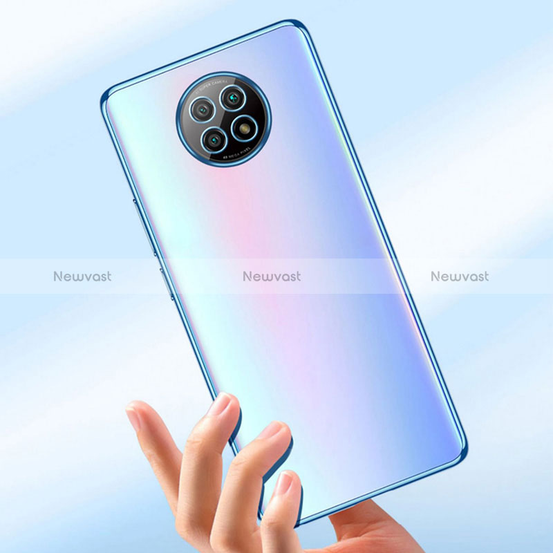 Ultra-thin Transparent TPU Soft Case Cover H01 for Xiaomi Redmi Note 9 5G