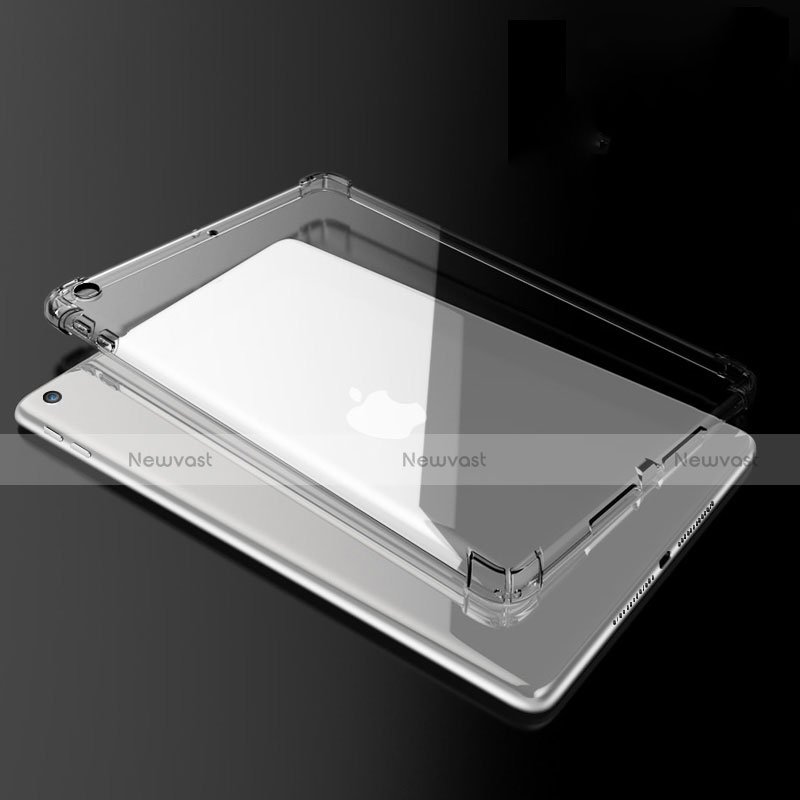 Ultra-thin Transparent TPU Soft Case Cover H02 for Apple New iPad 9.7 (2017) Clear