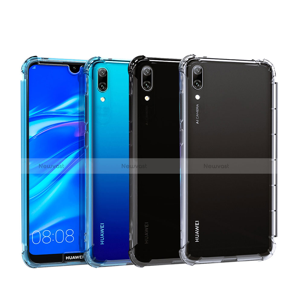 Ultra-thin Transparent TPU Soft Case Cover H02 for Huawei Enjoy 9