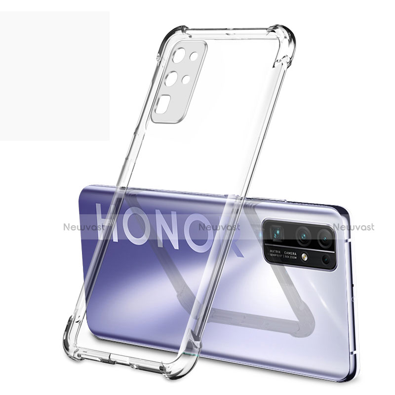 Ultra-thin Transparent TPU Soft Case Cover H02 for Huawei Honor 30 Clear