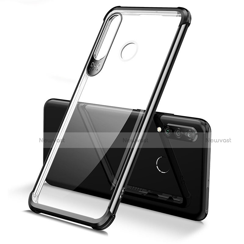 Ultra-thin Transparent TPU Soft Case Cover H02 for Huawei Nova 4e Black