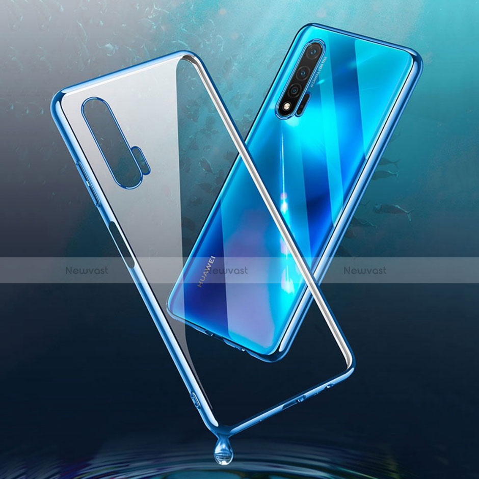 Ultra-thin Transparent TPU Soft Case Cover H02 for Huawei Nova 6